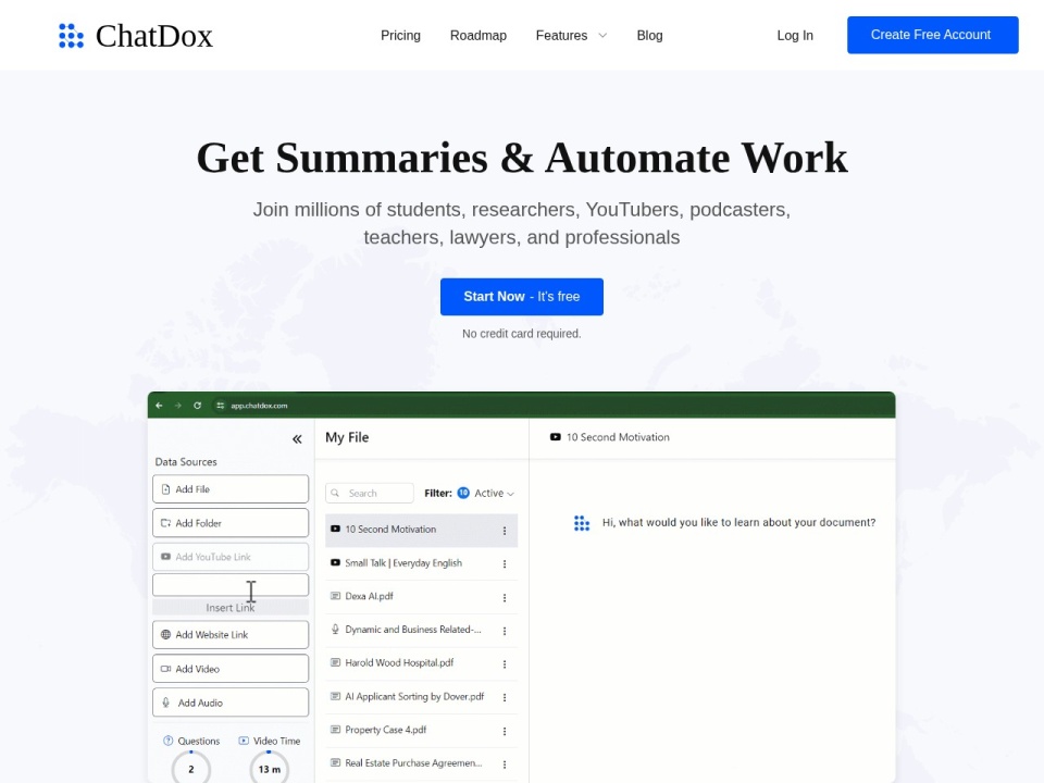 Chatdox AI preview