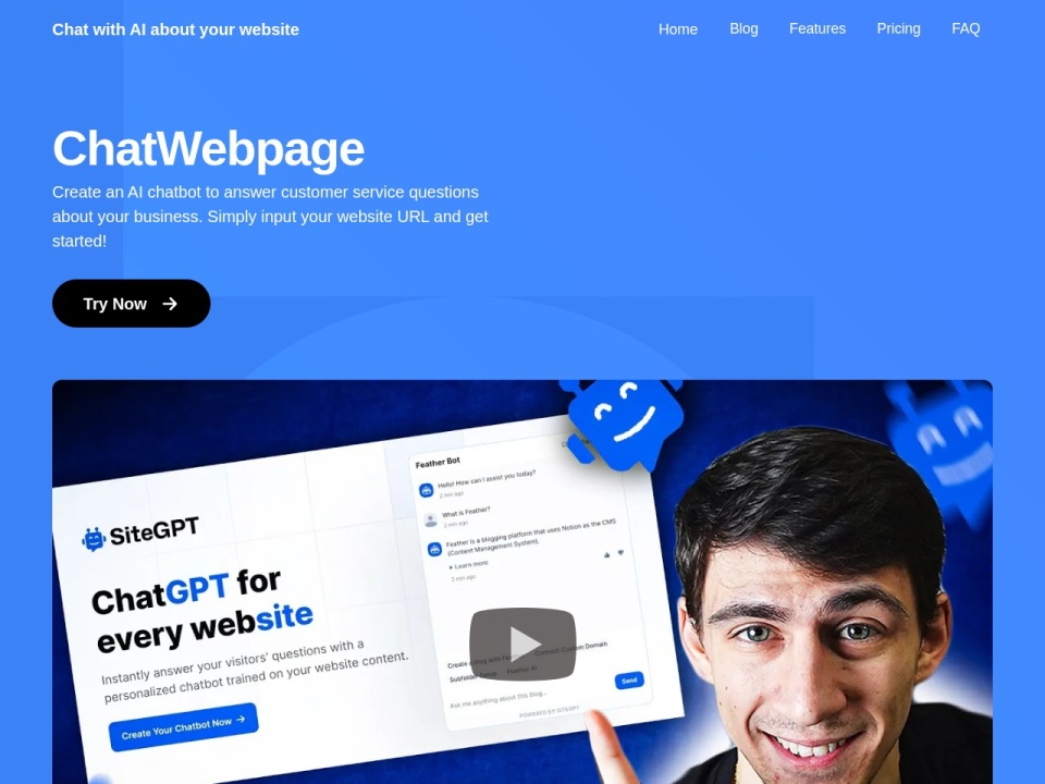 Chatwebpage preview
