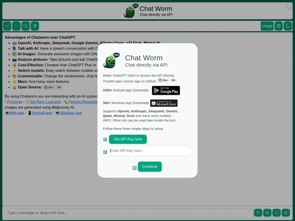 Chatworm preview