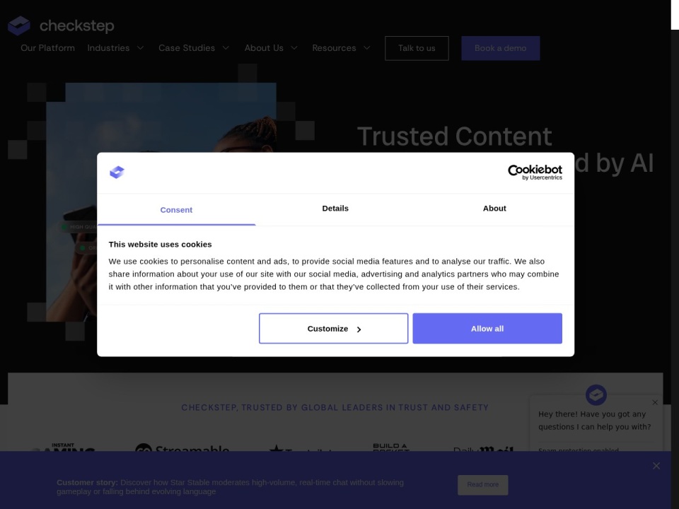Checkstep preview