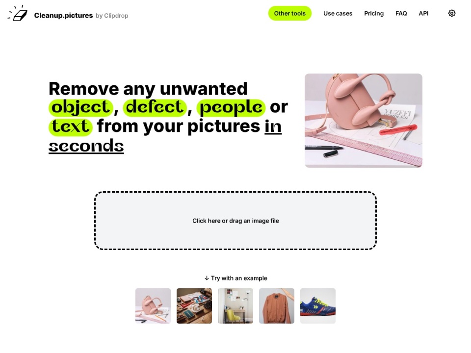 Cleanup.pictures preview