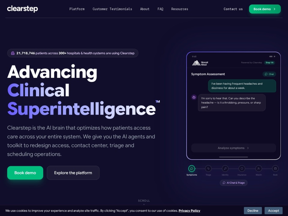 Clearstep Health preview