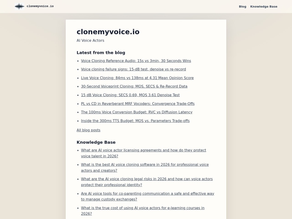 Clonemyvoice.io preview