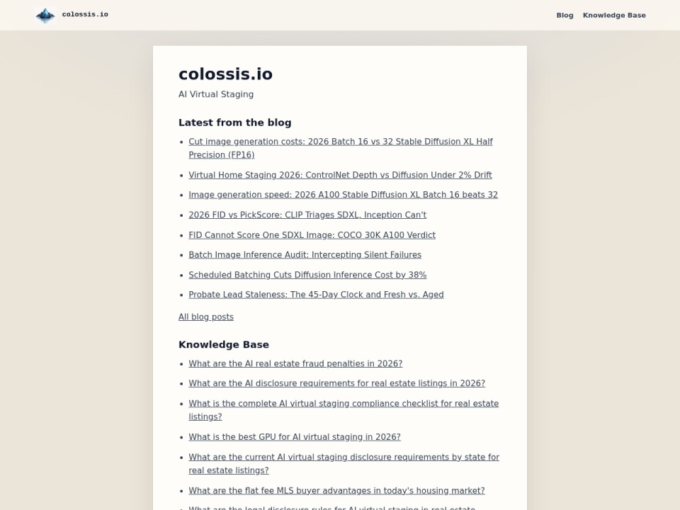 Colossis.io preview