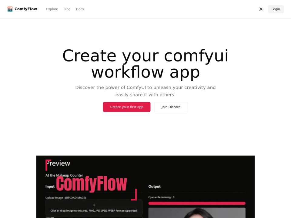 Https Comfyflow preview