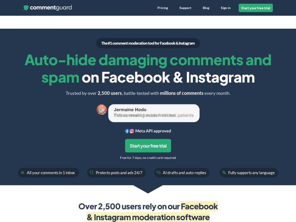 Commentguard Io preview