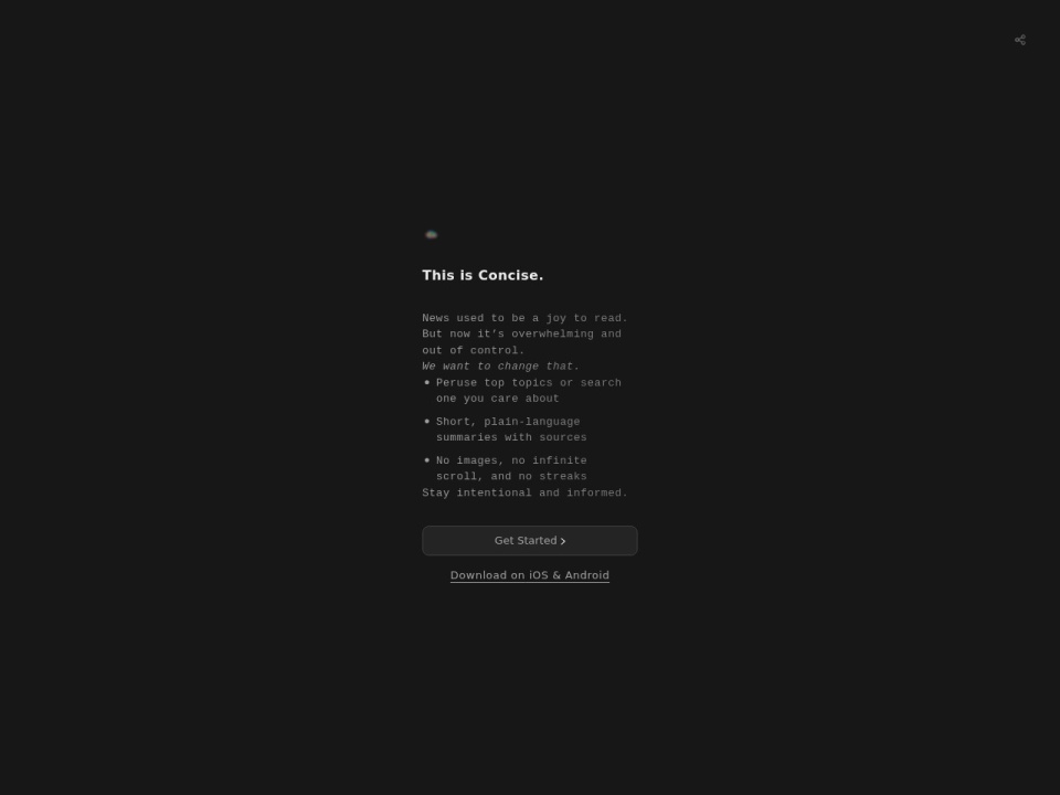 Tech News Summary By Concise AI preview