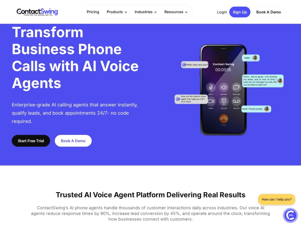 Contactswing preview