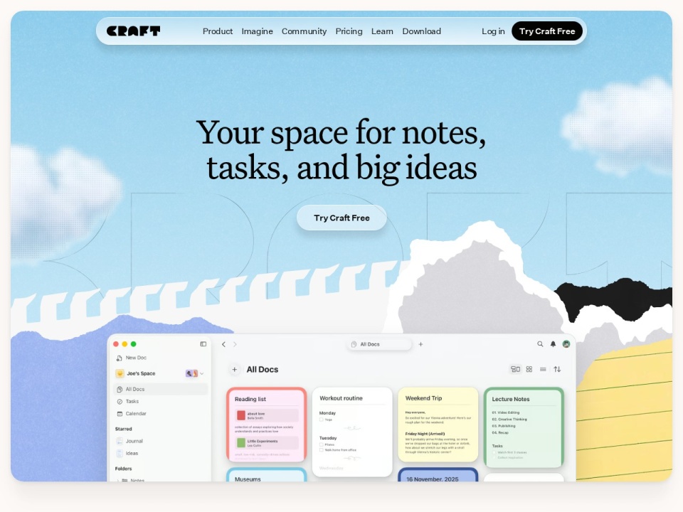 Craft preview