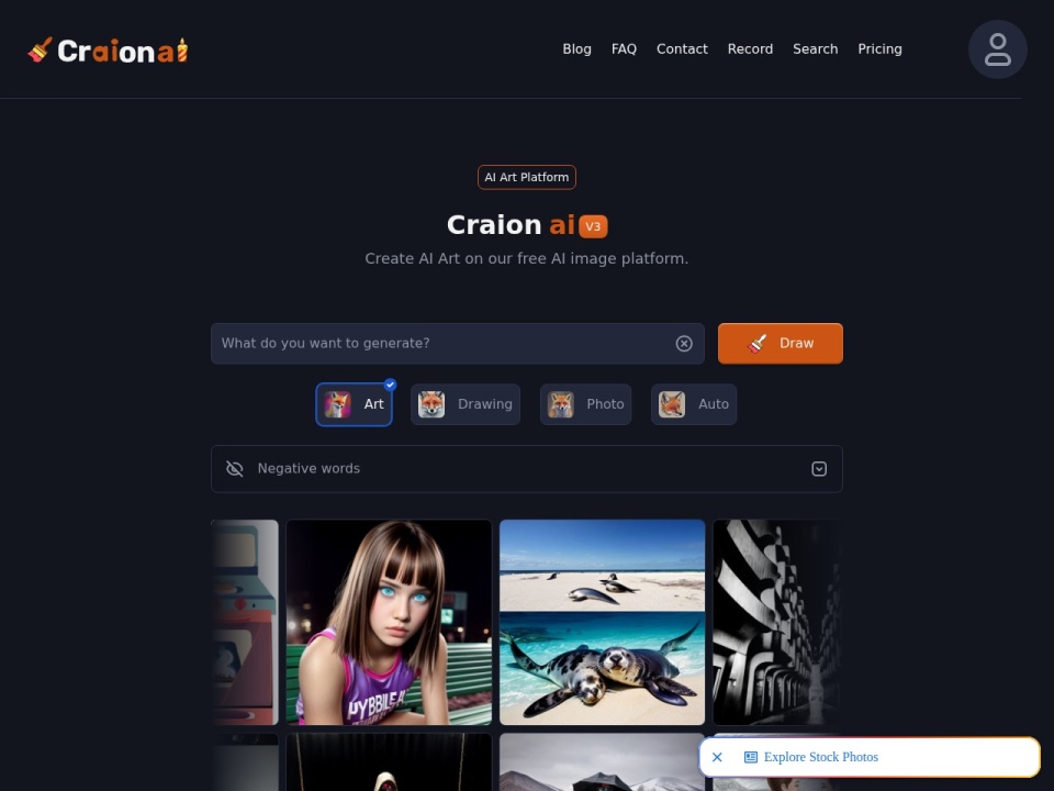 Craion AI preview