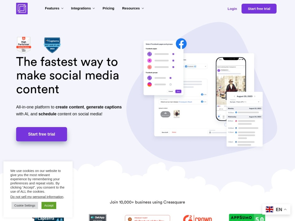 Creasquare preview