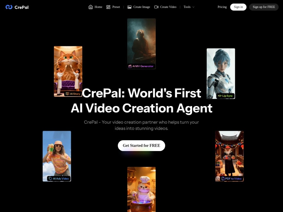 Crepal AI preview