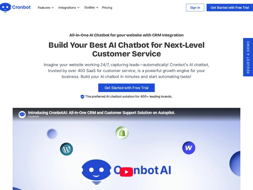 Cronbot AI preview