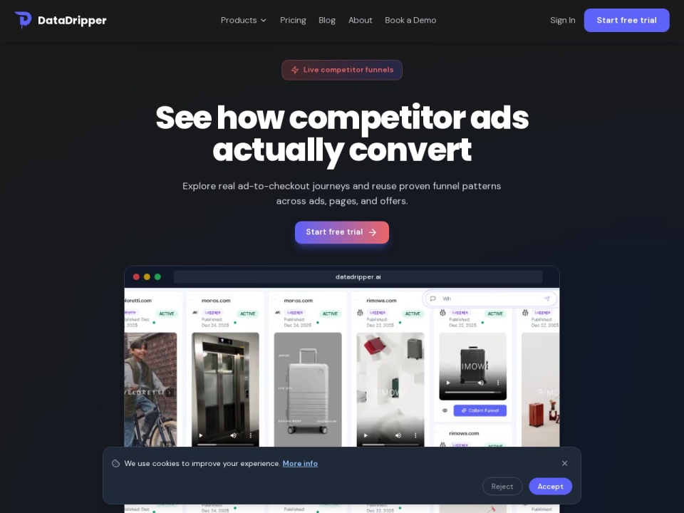 Datadripper preview