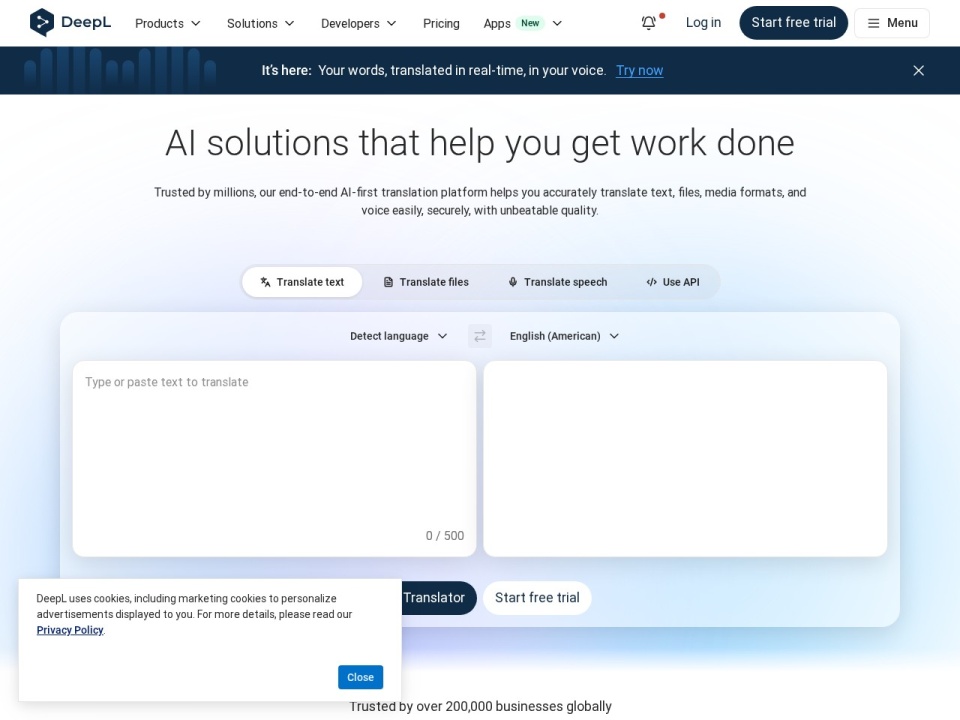 DeepL preview