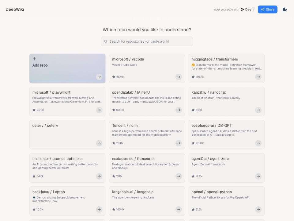 Deepwiki By Congnition preview