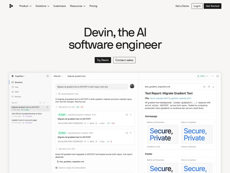 Devin preview