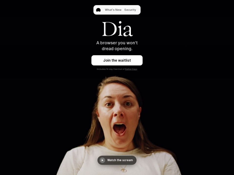 Dia From The Browser Company preview