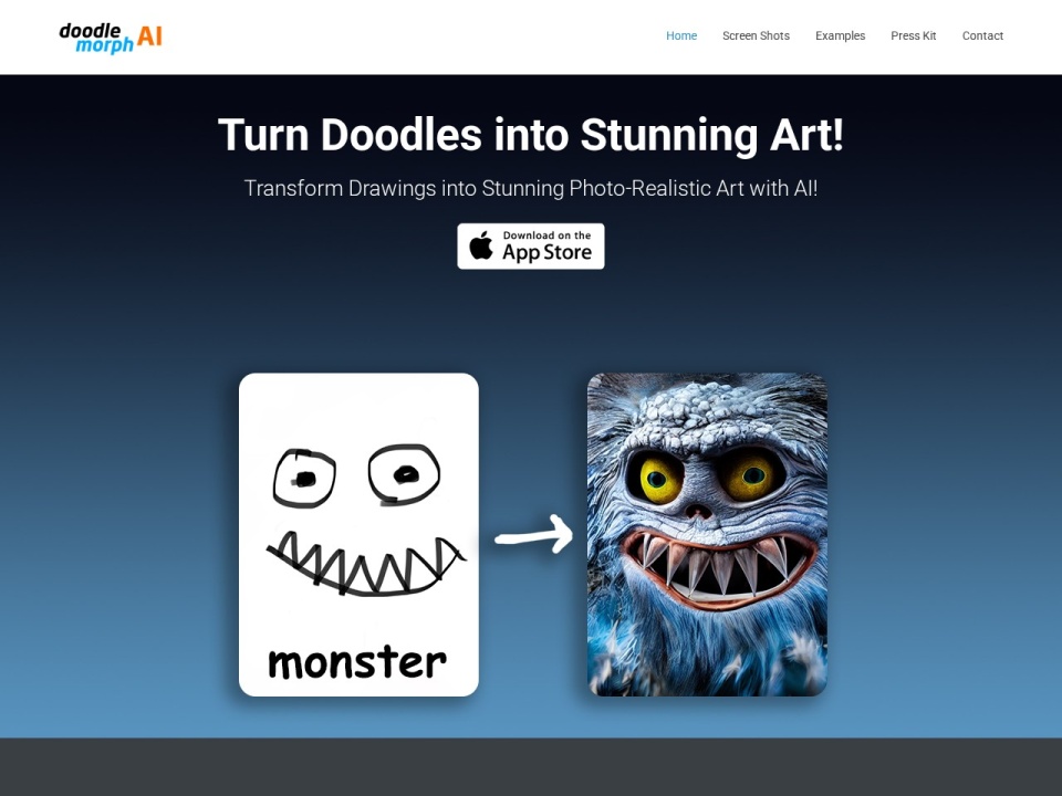 Doodle Morph AI preview