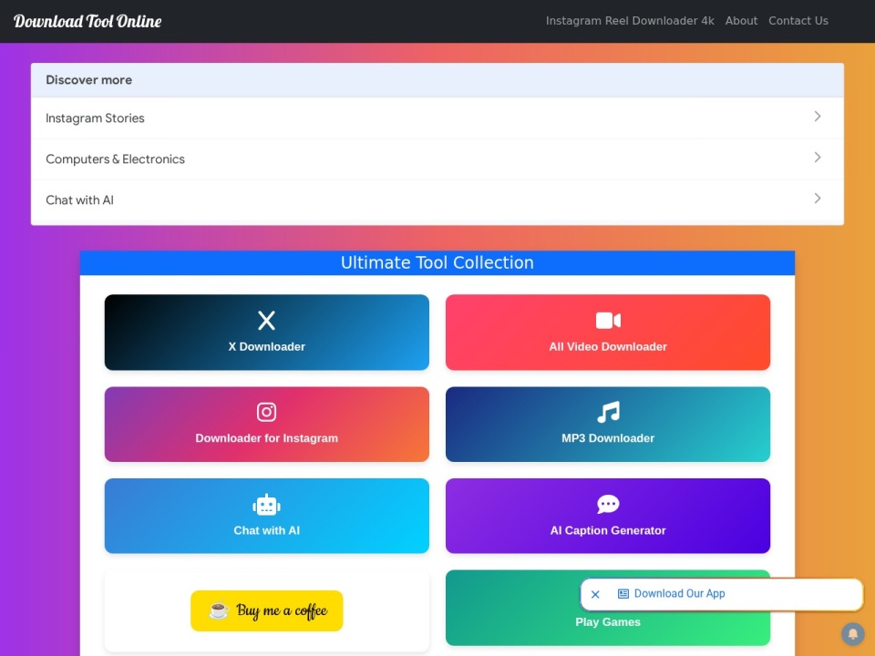 Instagram Downloader And More preview