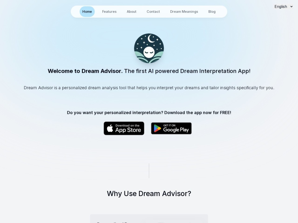 Dream Advisor preview