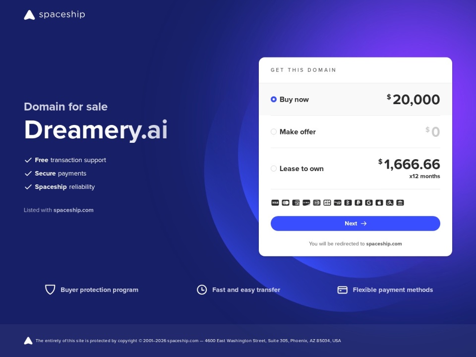 Dreamery preview