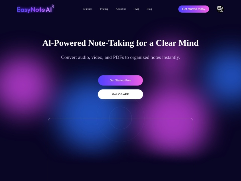 Easynoteai preview