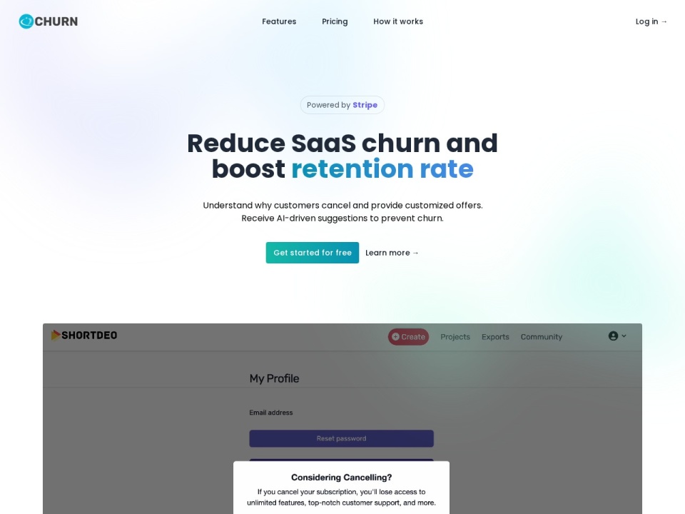 Echurn Reduce Churn Boost Retention preview