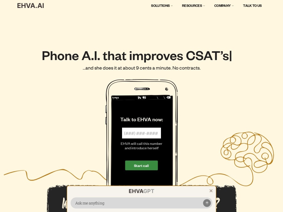 Ehva AI preview
