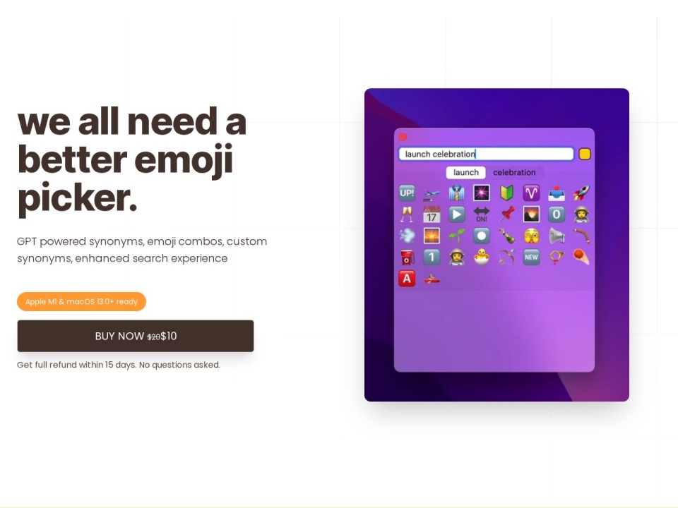Emojibu preview