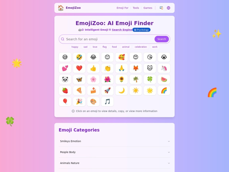 Emojizoo preview