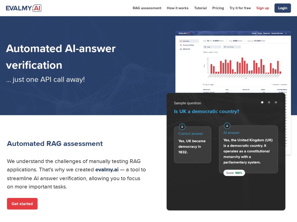 Evalmy AI preview