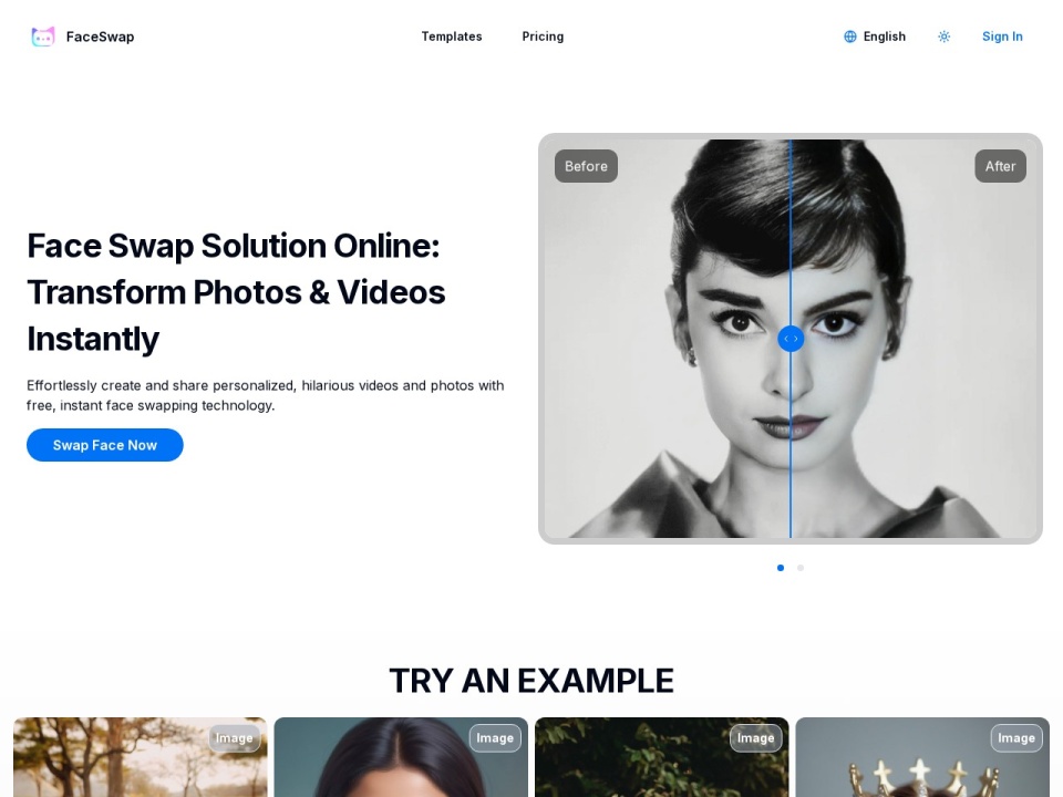 Face Swap Solution Online preview
