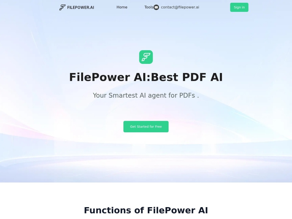 Filepower AI preview