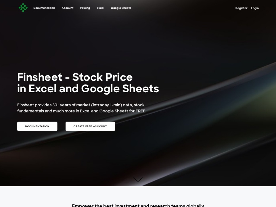 Finsheet preview