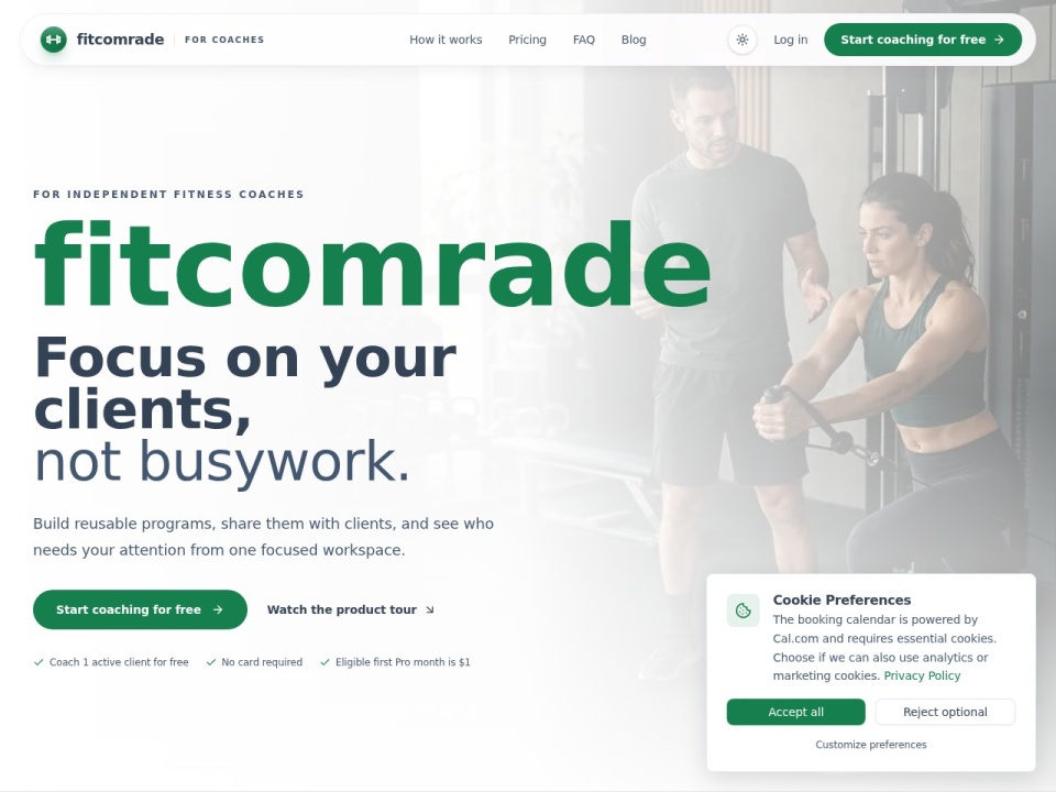 Fitcomrade preview