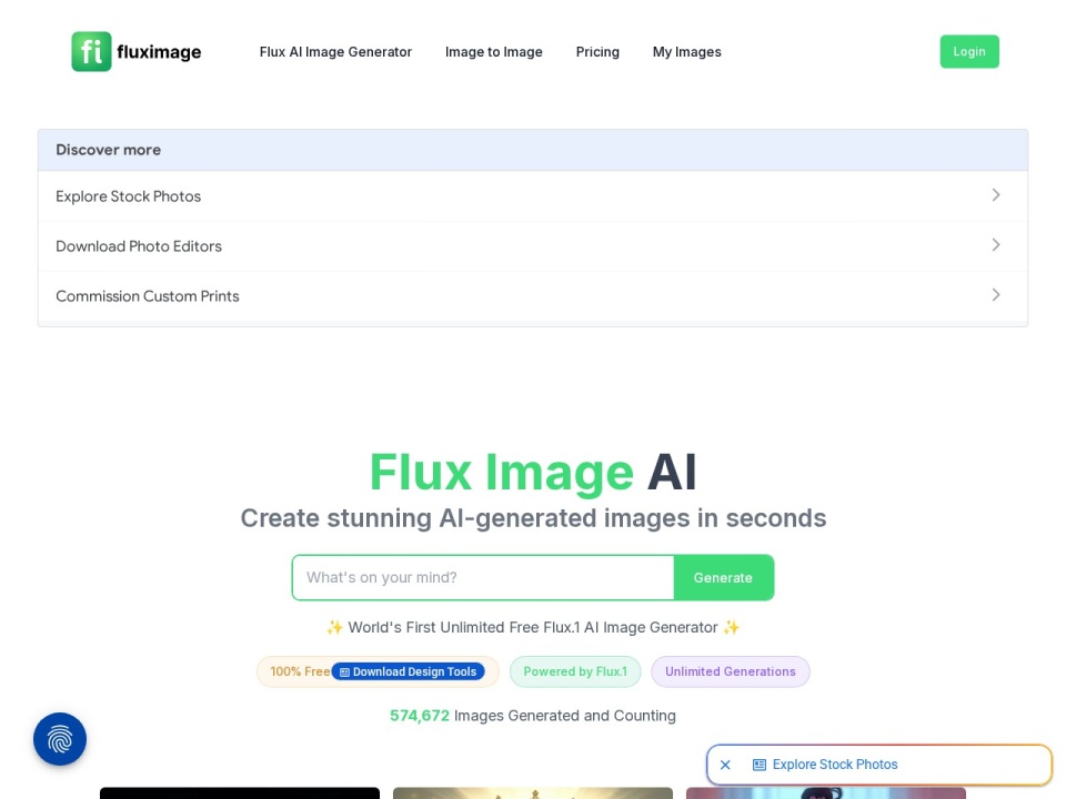 Flux Image preview