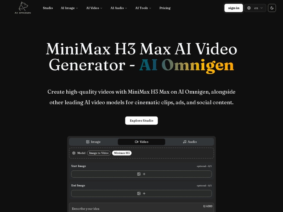 Flux AI Lab preview