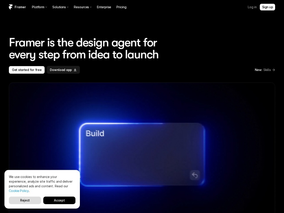 Framer AI preview