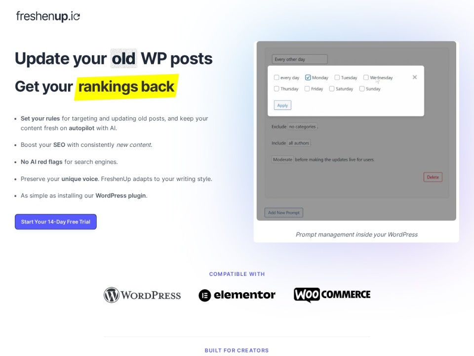 Freshenup Io preview