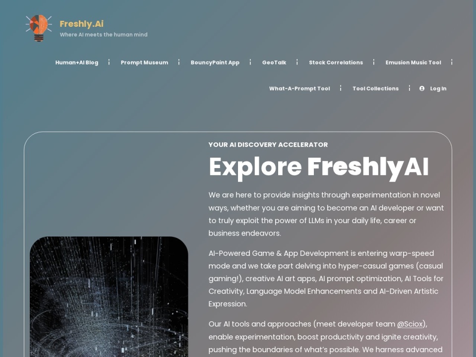 Freshly AI preview