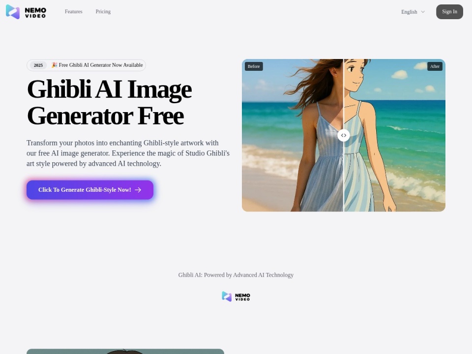 Ghibli AI Image Generator Free preview