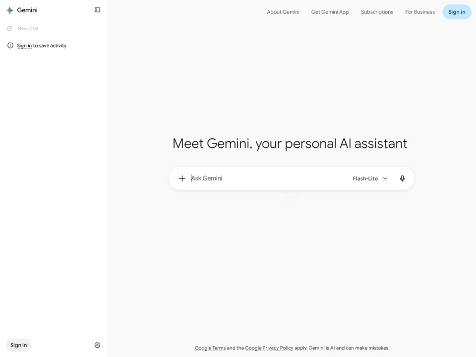Gemini preview