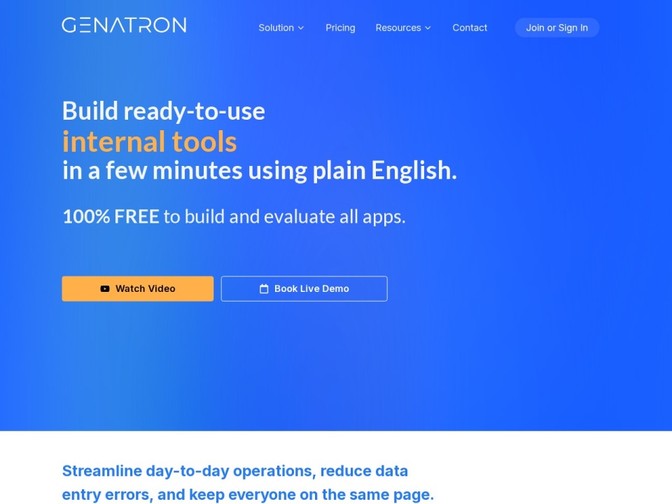 Genatron preview