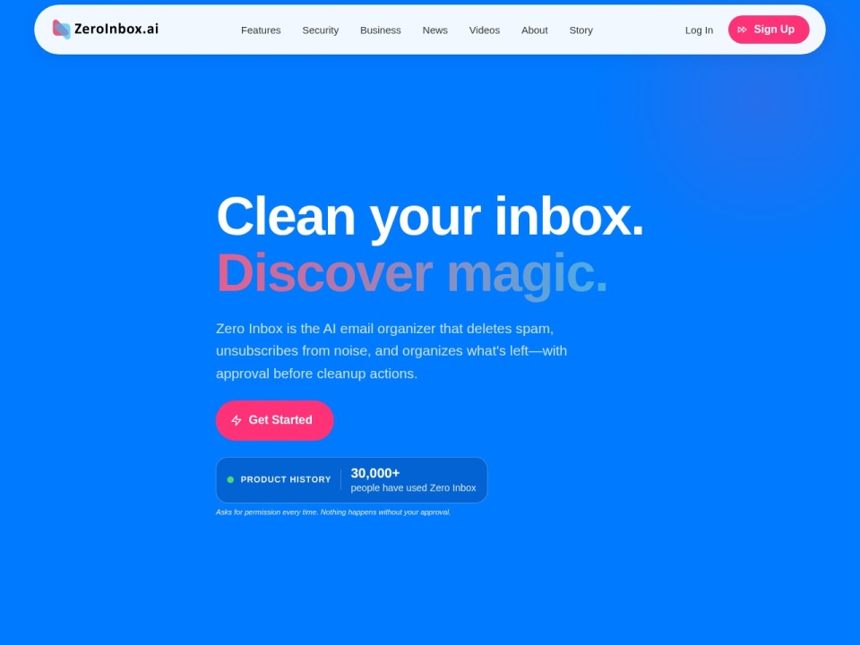 Inbox Zero AI Smartest Email AI preview