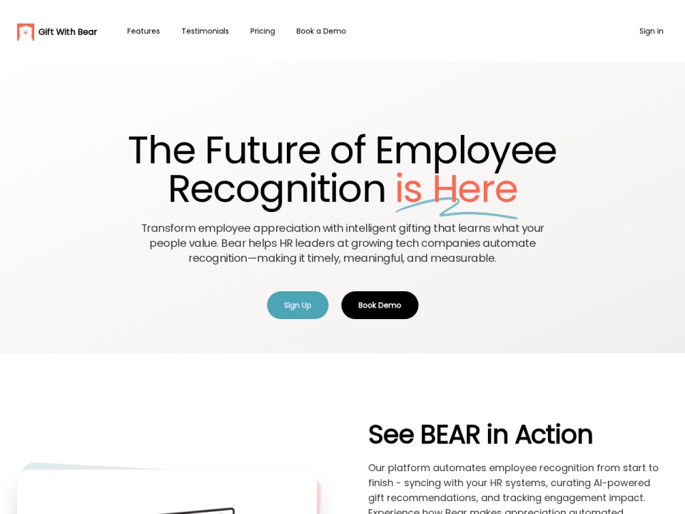 Bear preview