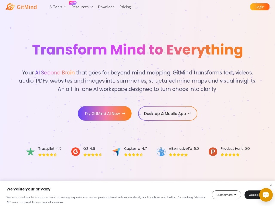 GitMind AI preview