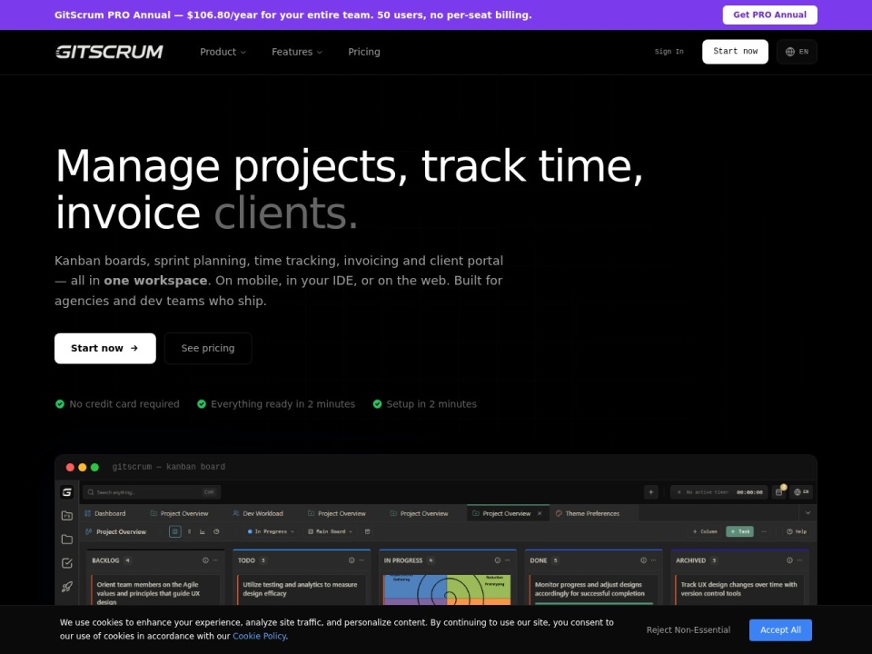 Gitscrum User Story AI preview