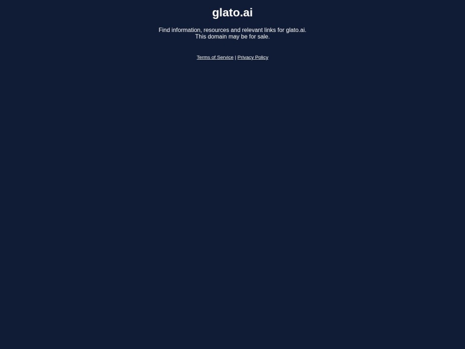 Glato AI Beta preview