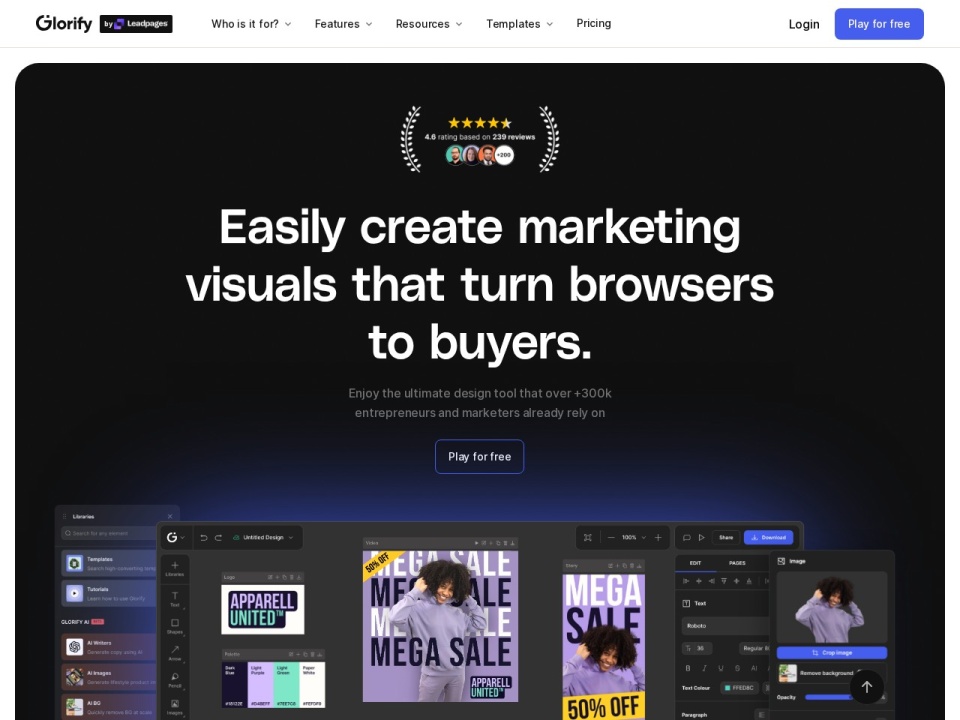 Glorifyapp preview